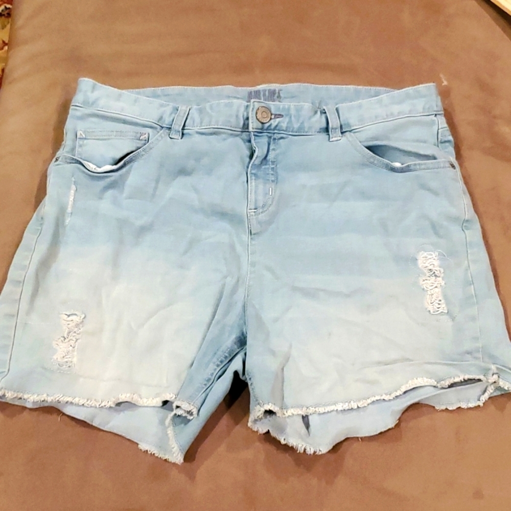 Justice jean shorts